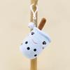 Plush Endearing Milk Tea Cup Keychain Doll Ideal For Bags And Holders Key