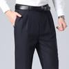 Man's Plus Size Pants Loose Casual Pants High Waist Pants Light Straight Pants