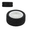 4Pcs Rubber Tire Strong Grip Powerful Buffering Racing Car Tires for UD1601 UD1602 UD1603 UD1604 UD1607 SG1603 SG1604