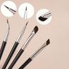 Precision Eye Makeup Brush Set (3/5/7-Piece) - Includes Angled Eyeliner, Eyeshadow, and Detail Brushes
