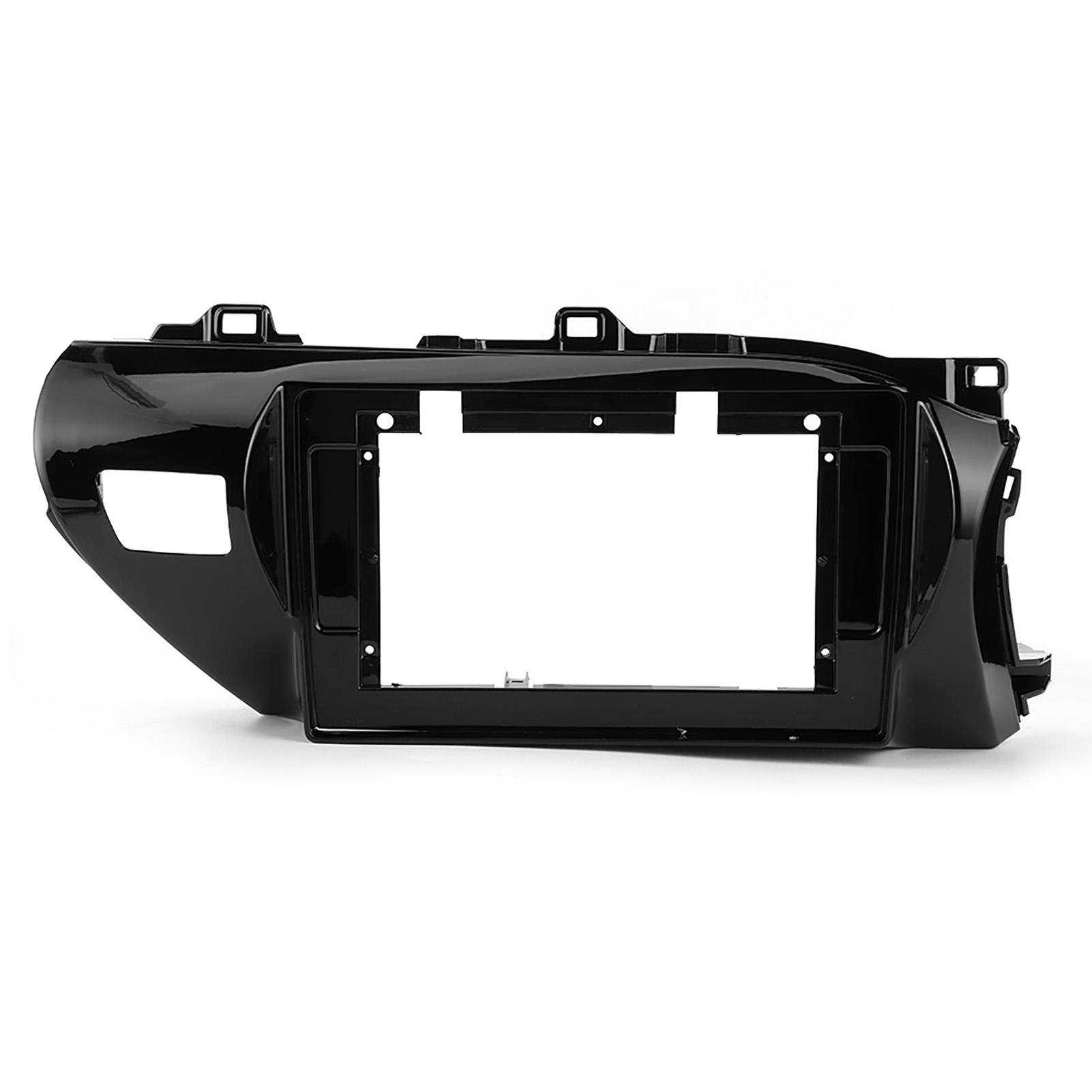 

Панель управления автомобильного радиоприемника 10,1 дюйма, рамка GPS-навигации с кабелем питания, подходит для Hilux 20142019 г. с правым рулем