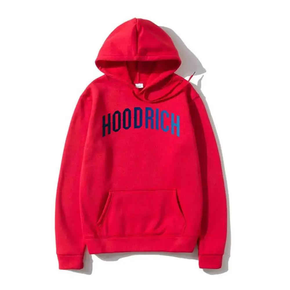 2025 New Design Men's Fashion Trend Pattern Loose Casual Hip-Hop Street Style Printed Hoodie for Men