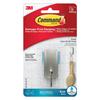 BATH33-SN Satin Nickel Bath SmallHook 450g