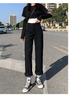 Spring 2023 Women's High-Waist Loose Slimming Denim Pants - Mori Style Straight Leg Trend