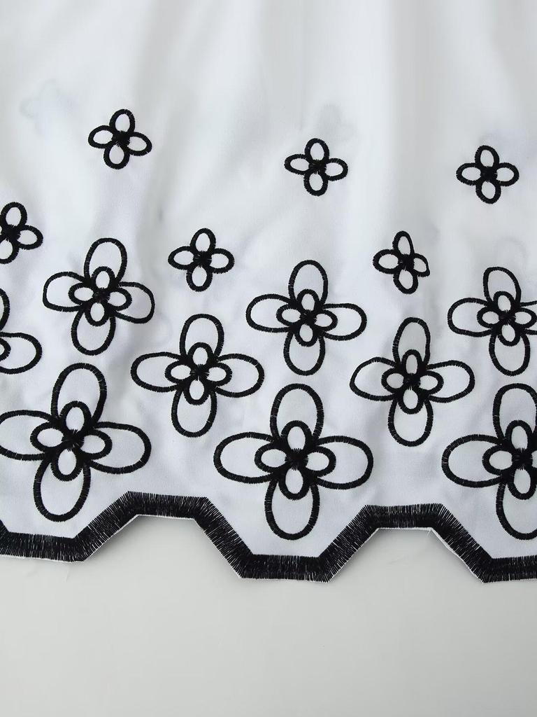 2025 Spring Women's Embroidered Long-Sleeve Casual Shirt