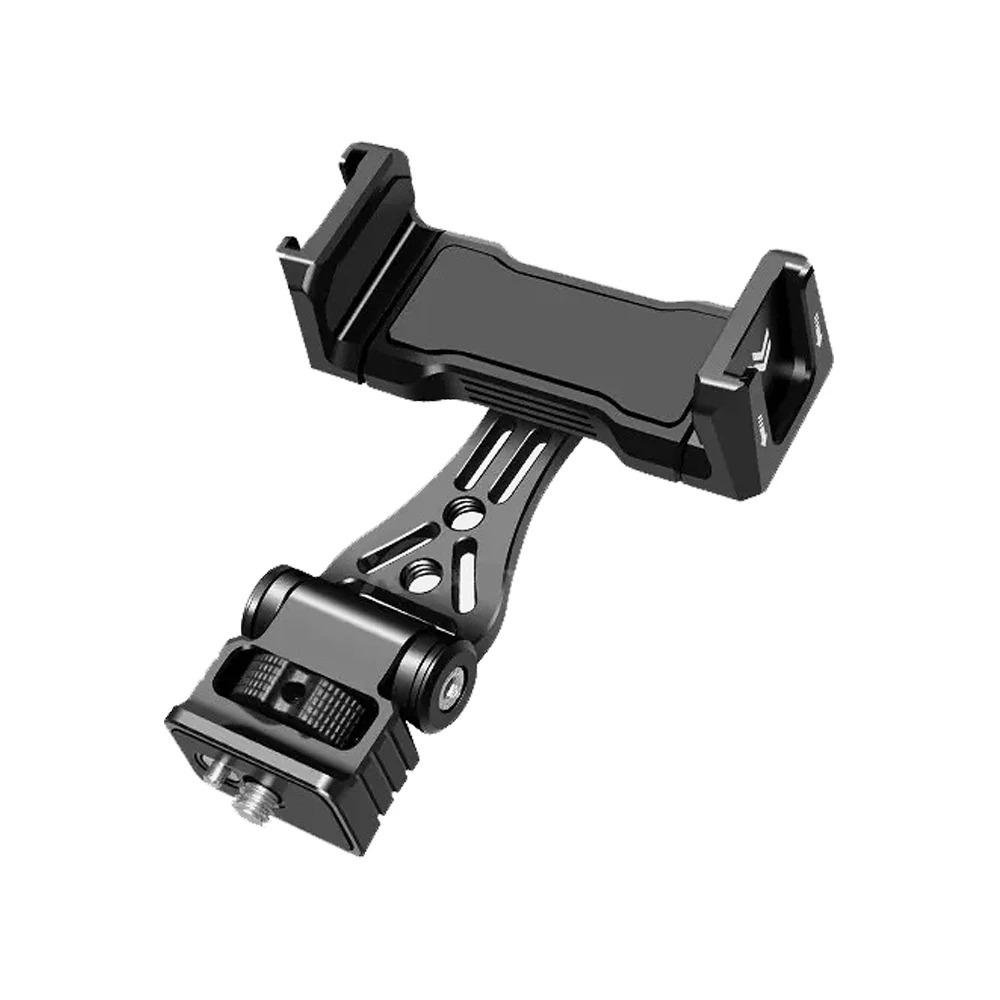 Multi-functional Camera Phone Clamp 1/4   Screw Vertical Shooting Cell Phone Tripod Clamp 360° Rotatable Cold Shoe Mount