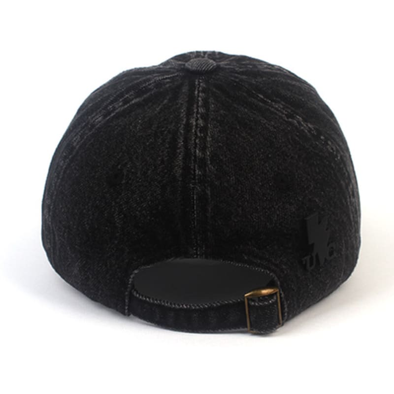 Universal Chemistry Muji Black Denim Washing Ballcap Denim Ball Cap