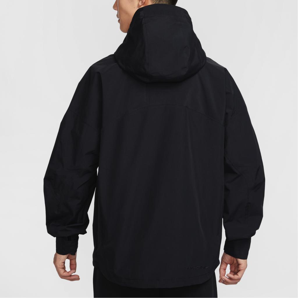 Nike ACG Storm-Fit Adv Morpho Hooded Fashion Soft Versatile Long Sleeve Waterproof Jacket Men Jackets Black HJ2688010