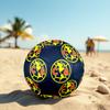 Club America Logo Soccer Ball, Colorful, Suitable for All Ages, Machine-stitched, PVC Material, Competition Grade, Durable and High Bounce