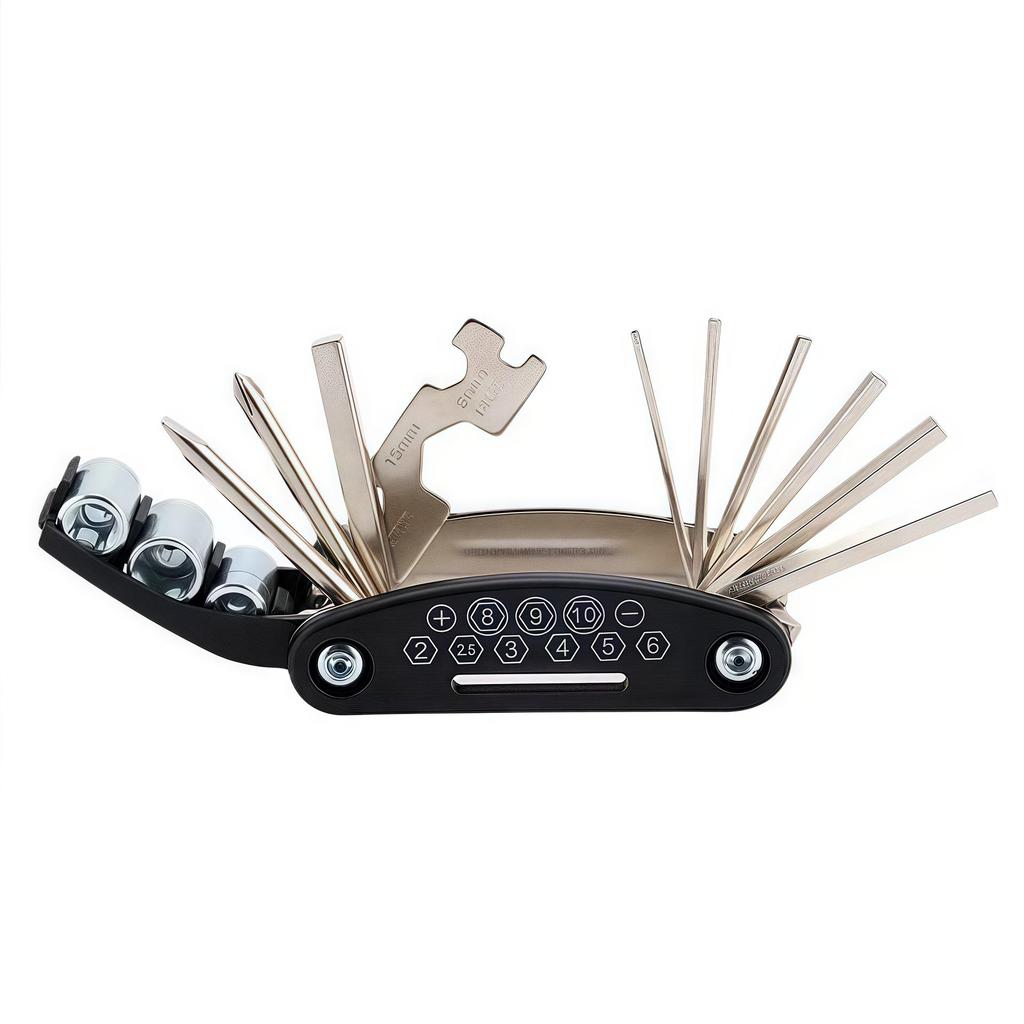 Multi-functional Hex Key & Wrench Tool Set for Bike & Home Repairs