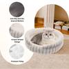 Pet Beds For Cats Beds For Indoor Cats Donut Round Supplies For Sleeping Puppy Winter Animal Outdoor Calming Travel Cold Weather