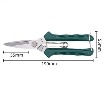 Precise Trimming Fruit Pruning Garden Shears Lightweight Flower Scissors For Easy Handling Detailed Plant Maintenance