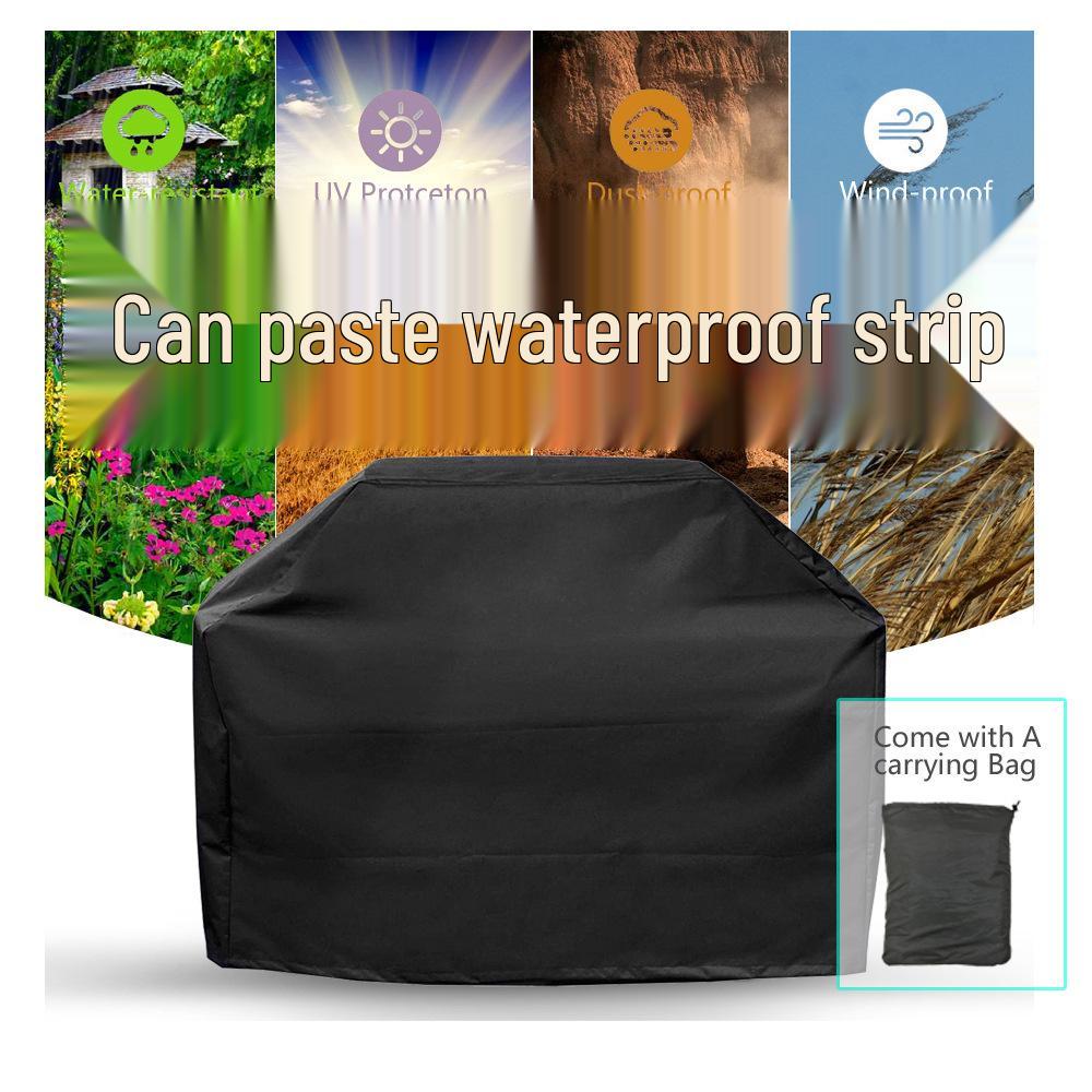 Premium BBQ Grill Cover: Dustproof, Rainproof, Sunproof, Silver-Coated 210D Oxford Cloth Taffeta Silver Coated Fabric