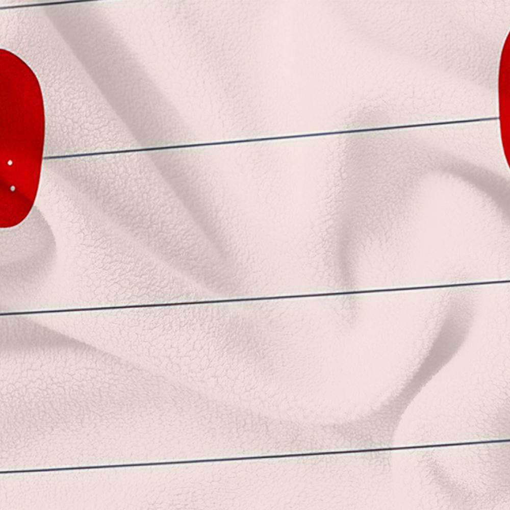 Strawberry Gingham Anime Cartoon Flannel Blanket Soft Warm Throw for Bedroom Sofa Car Kids Holiday Gift
