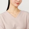 Vendome Aoyama K10YG March Birthstone Aquamarine Necklace AJVN165940AQ [Official]