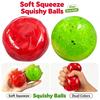 Handmade Realistic Kiwi & Watermelon Squishy Toy, Glossy Slush Texture Stress Relief Squeeze Toy, Desktop Ornament For Gifts