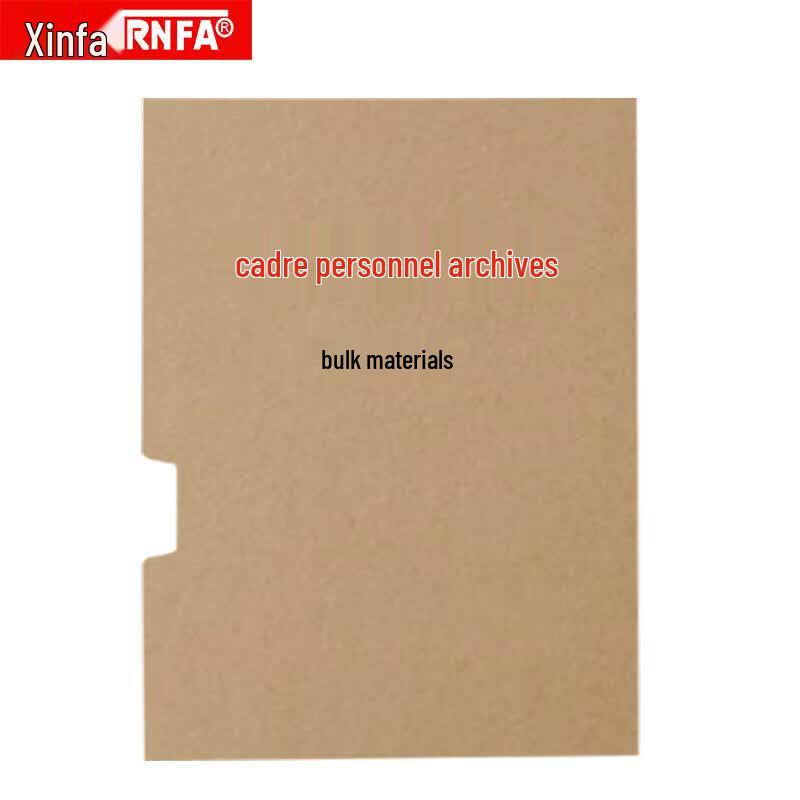 XINFA Kraft A4 Personnel Document Bags