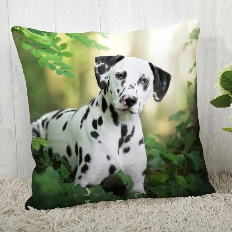 Pillowcase Dalmatians Pillowcase Modern Home Living Room Decoration Pillowcase Customizable