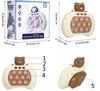 Electronic Game Pop It Sensory Development For Memory Reflexes Children Teddy Bear