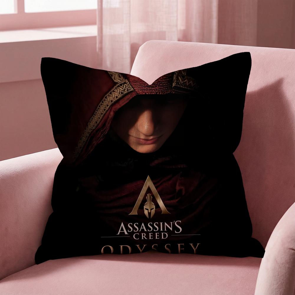 PassionA-AssassinsS C-CreedS Cushion Cover Multi-Scene Pillow Cover for Home & Car - Reversible, Soft & Durable for Daily Use