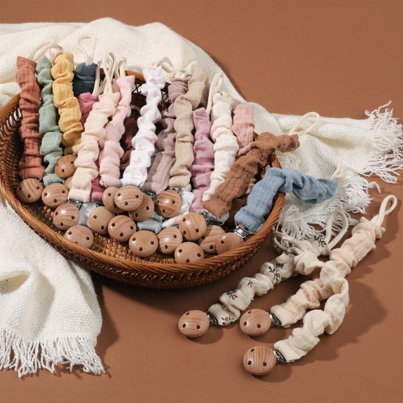 Baby Pacifier Clip Chain Secure Dummy Nipple Holder Strap Belt Lost Prevention Rope for Infants Toddler Prevents Loss