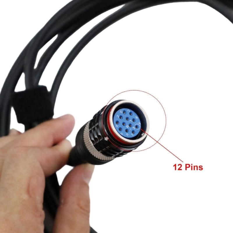 Easy Installation Truck Diagnostic Tool Cable for Vocom Replacement USB Connection Cord Wire Adjustment Cable 88890305