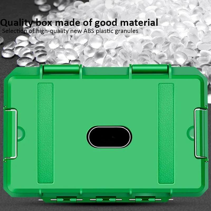 Tragbarer Werkzeugkasten Wasserdicht Versiegelt Klein Präzisionsinstrumententeile Werkzeugaufbewahrungsbox Sicherheitsschutz Kleine Größe Werkzeugkasten
