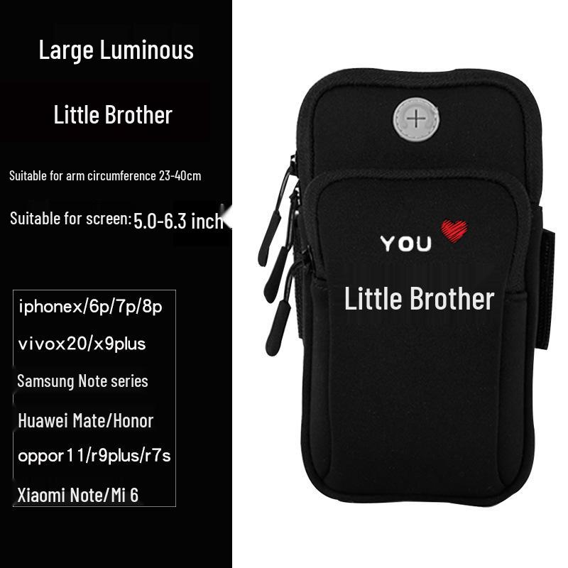 Waterproof Unisex Running Armband - Lightweight Sports Wrist Phone Pouch