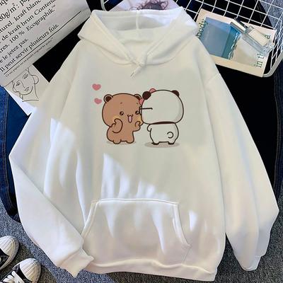 Bubu Dudu Hoodies Women Unisex Funny Harajuku Tracksuit Female Korean Style Hood