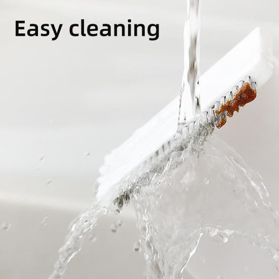 Cleaning Brush with Beveled Soft Assembly Countertop Glue Easy Corner Cleaner Three-in-One