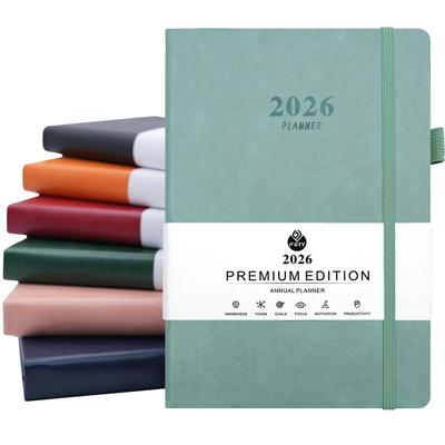 2026 Planner Monthly Weekly & Daily Planner A5 Size Hardcover Start Anytime English Agenda Schedule Notebooks Office Supplies