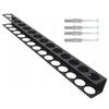 Screwdriver Rack Wall Mount Screw Driver Hanger Hand Tool Storage And Organization For Workshop Workbench Basement