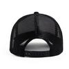 Summer Mesh Baseball Cap Women Men Letter Patch Snapback Hat Casual Breathable Unisex Street Hip Hop Trucker Caps