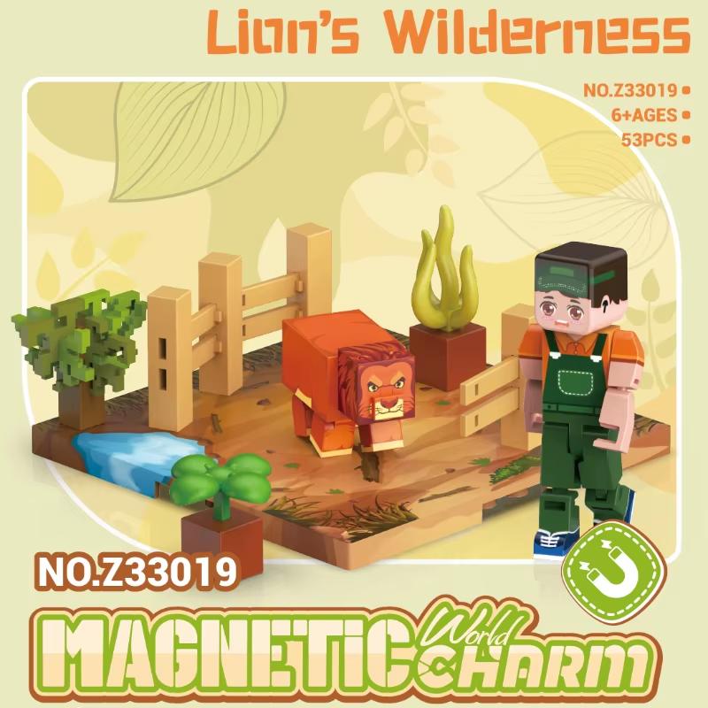 

Educational Building Blocks Set for Children: Animal and Nature-Themed Interactive Playset for Engaging and Fun Learning Experie