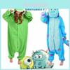 Weiche und gemütliche Monsters University Mike Wazowski und Sully Kostüm-Pyjamas für alle Altersgruppen