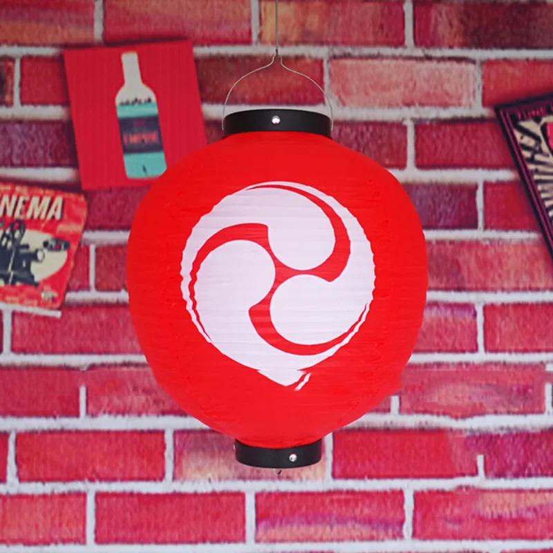 30cm Japanese Izakaya Outdoor Waterproof Decor Lanterns Sake Sushi Lamian Noodles Salmon Cuisine Restaurant Advertising Lantern