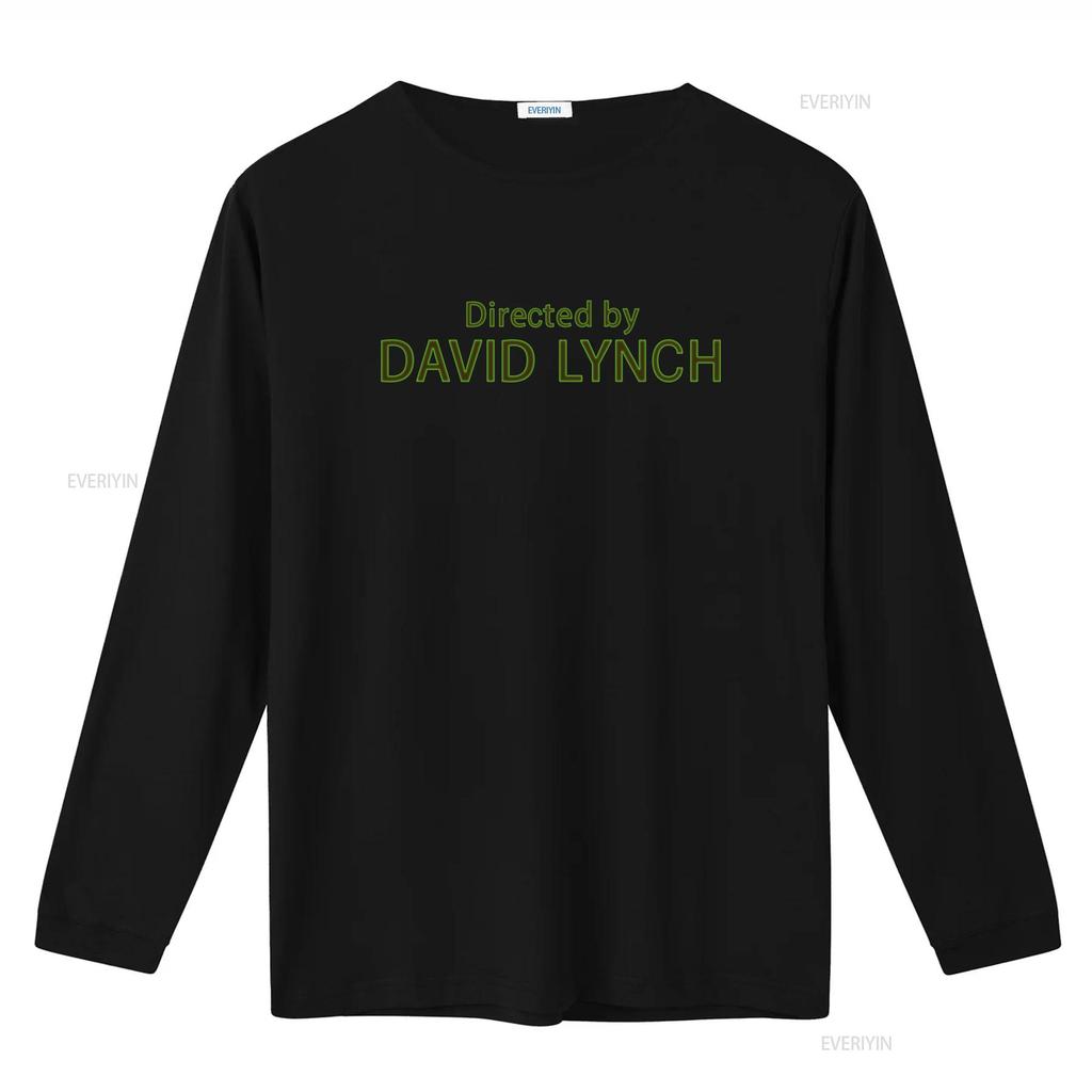 T-shirt vintage lavata da uomo, leggenda del cinema surrealista diretto da David Lynch, moda elasticizzata, elegante, leggermente casual