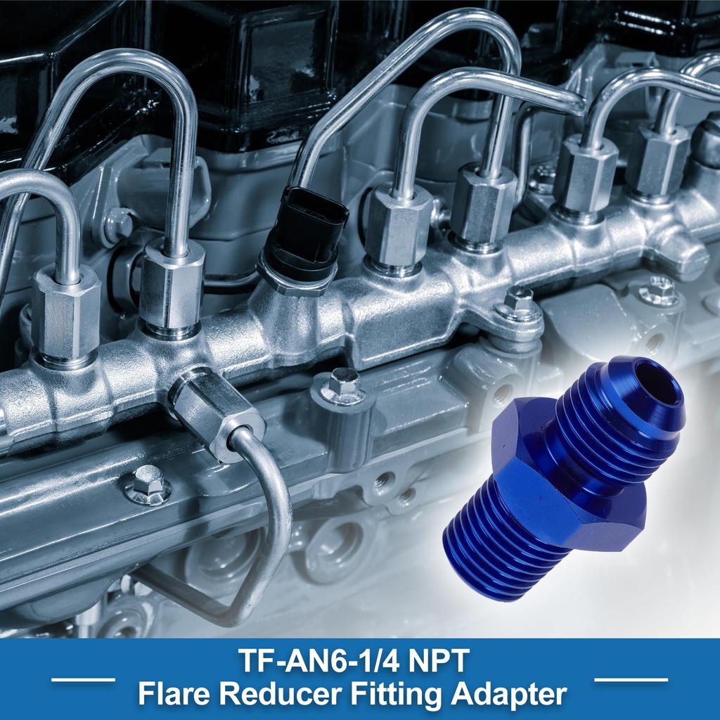 A ABSOPRO Female Flare Reducer Hose Fitting Adapter TF AN6