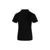 Li Ning Feather Series Einfarbig Schnelltrocknendes Kurzarm-Poloshirt Damen Oberteile Schwarz APLR126-3