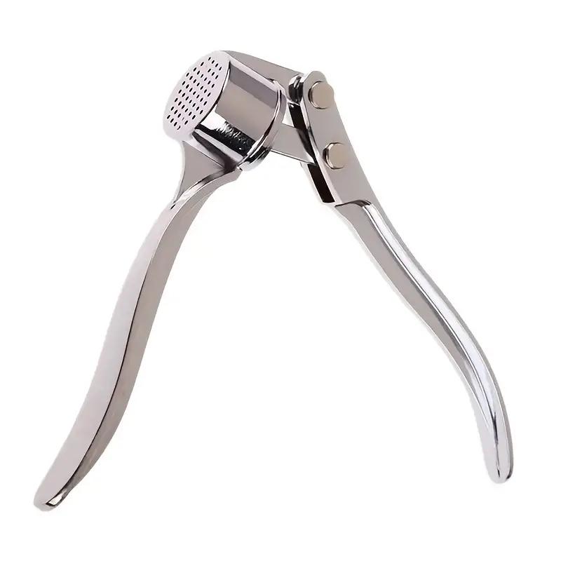 1pc Alloy Manual Garlic Press, Garlic Paste