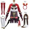 Westwind Knights Amber Cosplay Costume Cute Style Outfit Wig Cosplay Role-Playing Anime Clothing