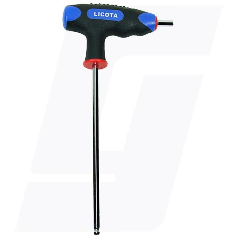 LICOTA Metric T-Handle Ball-End Hex Key Set 1.5-12mm