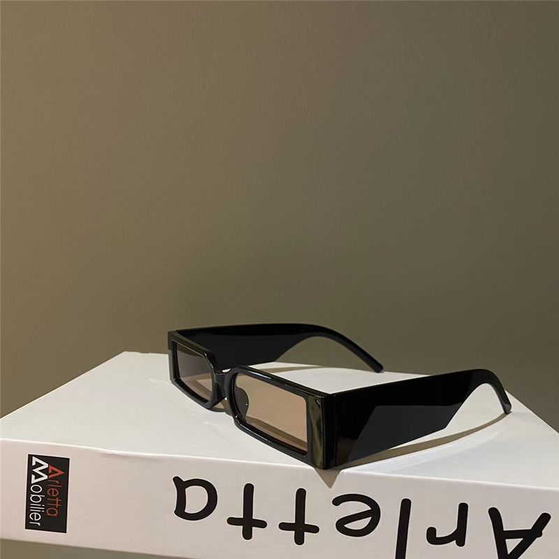 Box Sonnenbrille Persönlichkeit Dicke Kante Modetrend Brillenrahmen Hip Hop Herren- und Damen-Sonnenbrillen