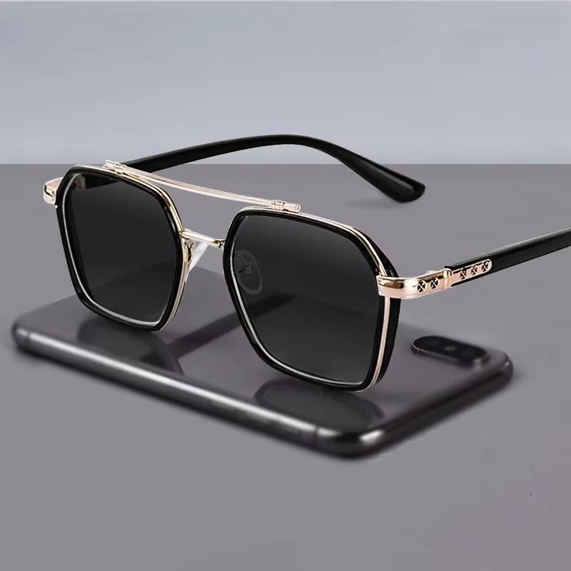 Nicht polarisierte Mode Polygon Retro Angeln Sonnenbrille Männer Frauen Fahren Angeln Sonnenbrille Marke Designer Männliche Metall Sonnenbrille