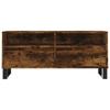 Vidaxl Szafka Pod Tv, Przydymiony Dąb, 100X34,5X44,5 Cm