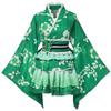 Japonské Mini Roztomilé Krátké Kimono Oiran Perfektní pro Letní Festivaly a Ohňostroje Cosplay Kostým [BLESSUME] Kostým, Yukata, Bunda, Šaty, Šaty,