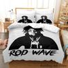 Popular Rod Wave Bedding Set Single Twin Full Queen King Size Bed Set Adult Kid Bedroom Duvetcover Sets Anime Parure De Lit Bed