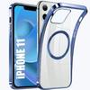 Protective Case for iPhone 11 - E.F.CONNECTION - Ultra Slim - Shockproof - Blue