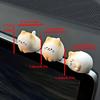 3Pcs Cute Kitten Car Decor, Creative Cartoon Dashboard & Center Console Ornaments