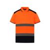 Yoko Mens Two Tone Safety Polo Shirt